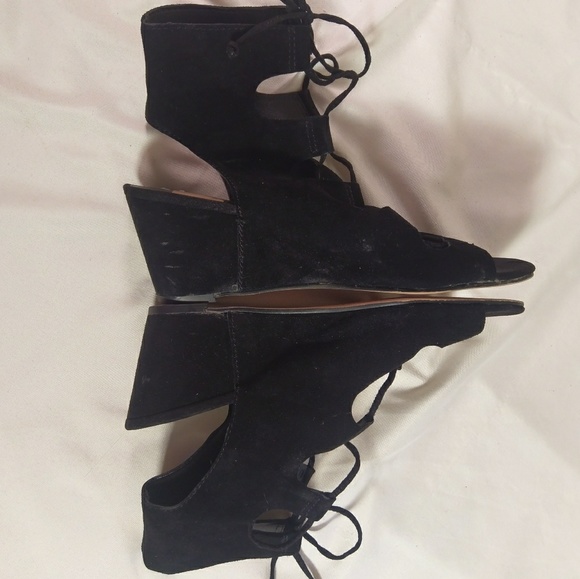 👛2/$20👛Dolce vita lace up black pumps 7 1/2 - Picture 1 of 8